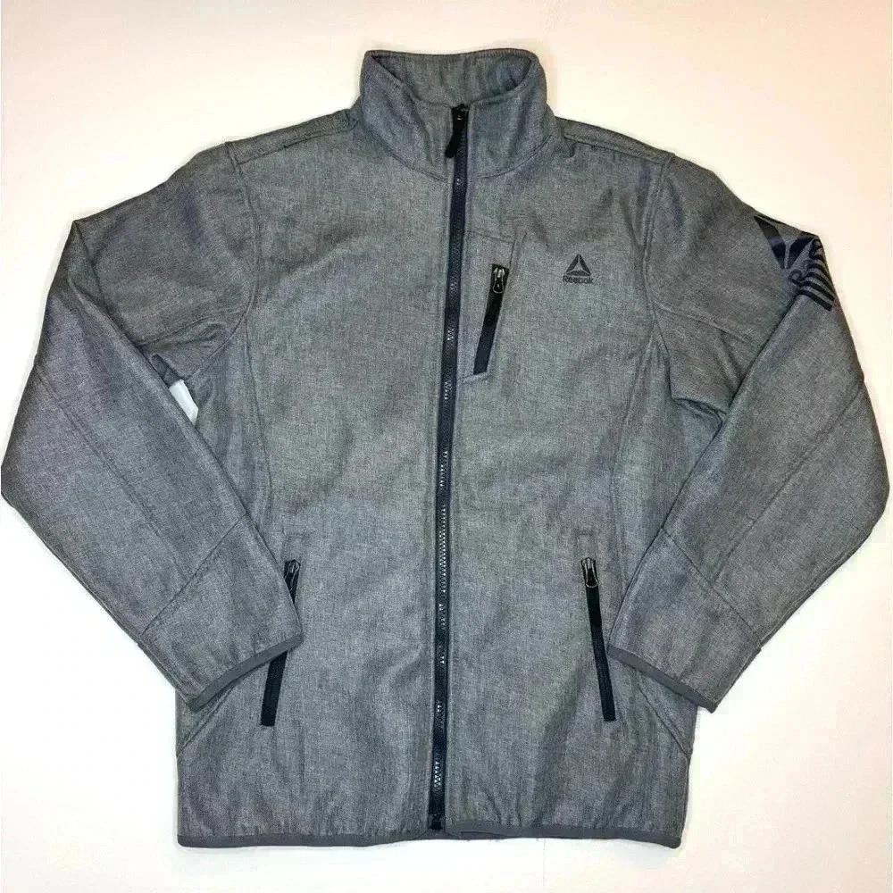 Reebok Boys Outewear Full Zip Jacket Size- Large